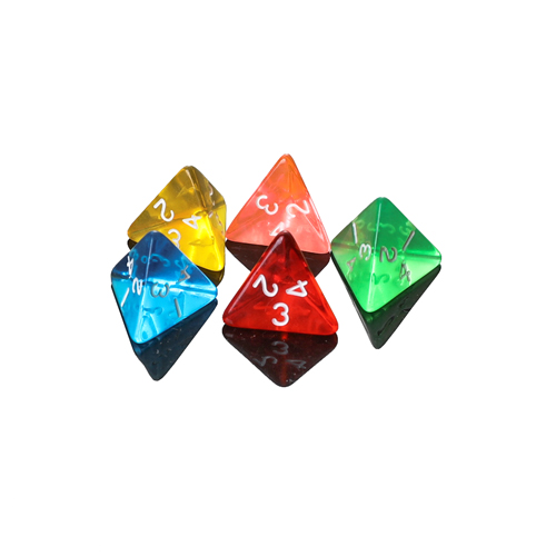 Four-sided digital dice