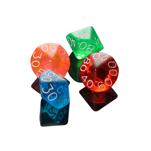 Chess entertainment ten-faced dice