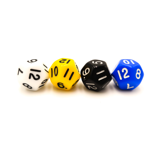 Factory direct 12-face digital dice